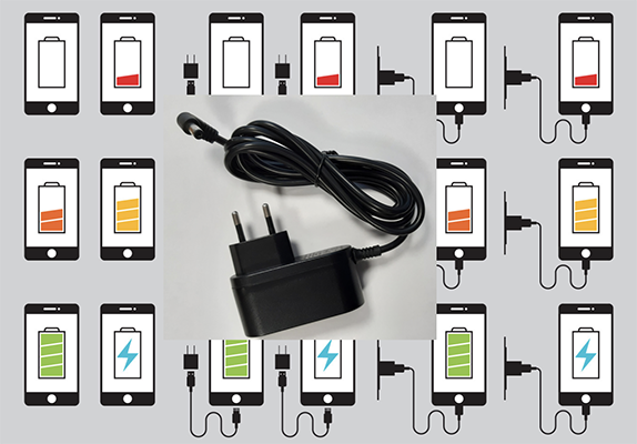 OLED display in exhaust analyser